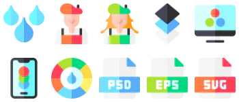 Graphic Designer 아이콘 팩