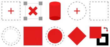 Creative Process набор иконок