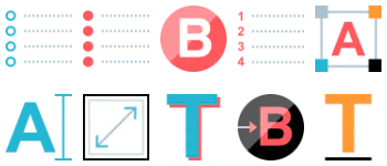 Text Editor icon pack