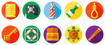 Pirates icon pack