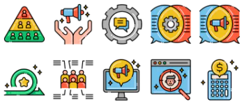 Marketing Technology 图标包