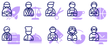 Profession набір іконок