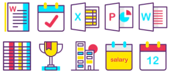Office Stationery icon pack