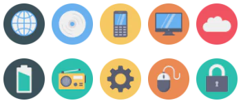 Бизнес набор иконок