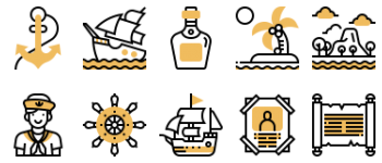 Pirate icon pack