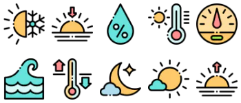 Weather набір іконок
