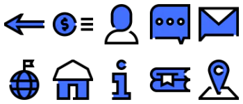 Dashboard gói biểu tượng