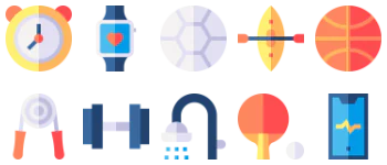 Healthy Lifestyle icon pack