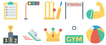 Sports & Fitness gói biểu tượng
