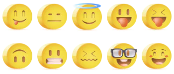 Emojis gói biểu tượng