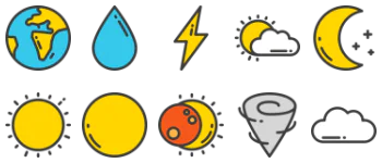 Weather набір іконок