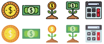 Finance icon pack