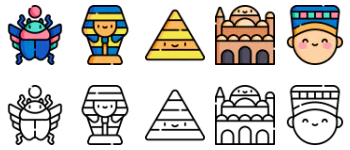 Egypt icon pack