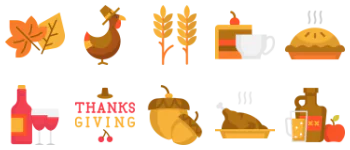 Thanksgiving 아이콘 팩