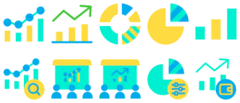 Analytics набір іконок