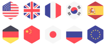 International flags 아이콘 팩