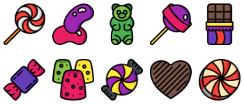 Sweet Shop icon pack