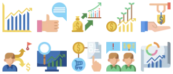 Market and Economy icon pack