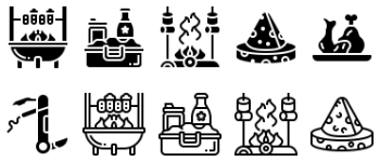Picnic Element icon pack
