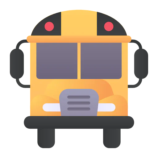 School bus icon