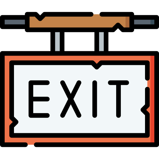 Exit icône