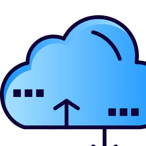 Cloud computing アイコン