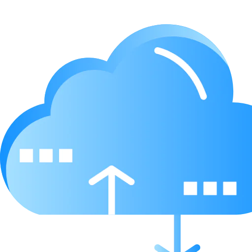 Cloud computing アイコン
