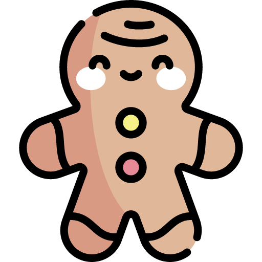 Gingerbread man icône