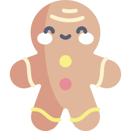 Gingerbread man biểu tượng