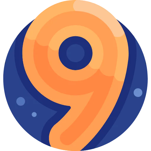 Nine icon