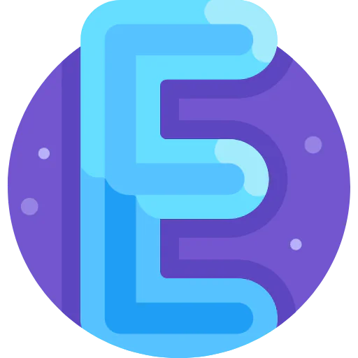 E icon
