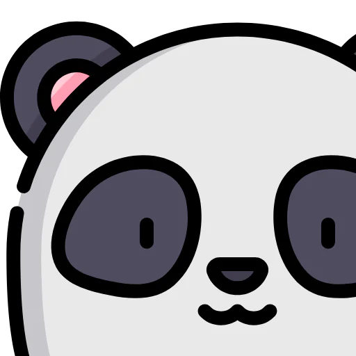 Panda bear icon