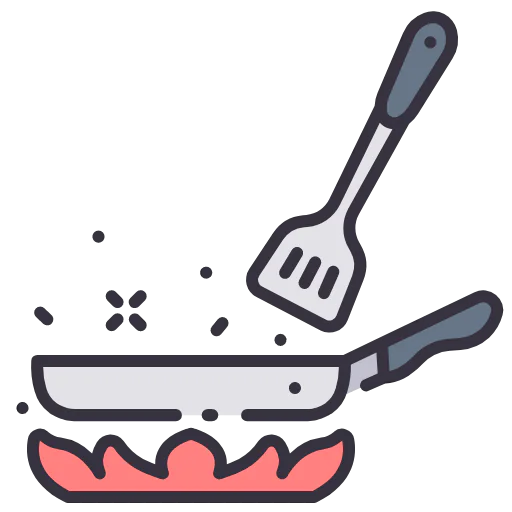 Frying pan icon