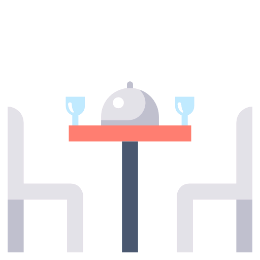 Dinner table icon