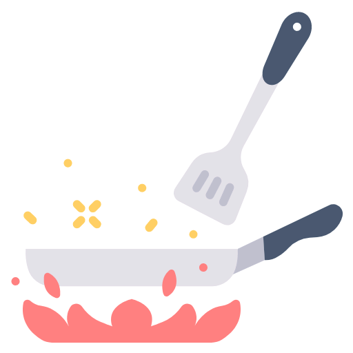 Frying pan icon
