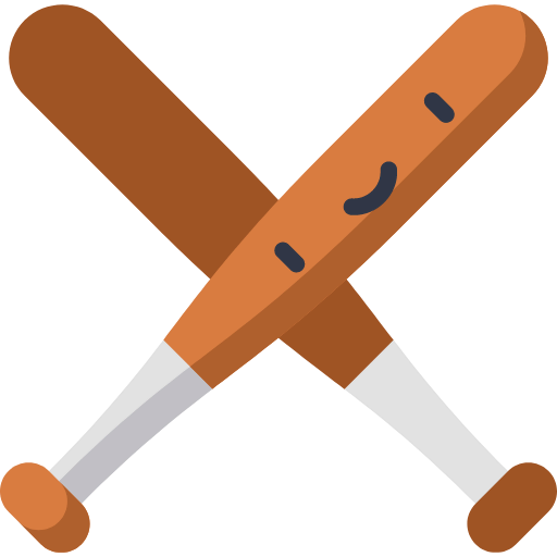 Baseball bat icon
