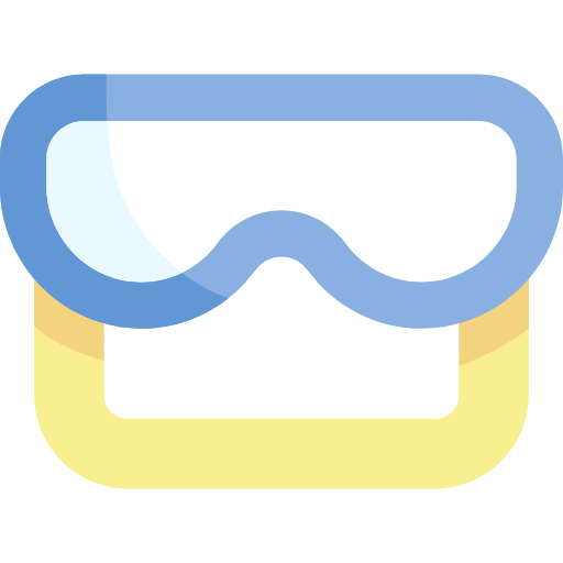 Diving goggles icon