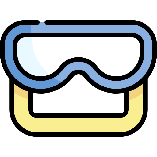 Diving goggles icon