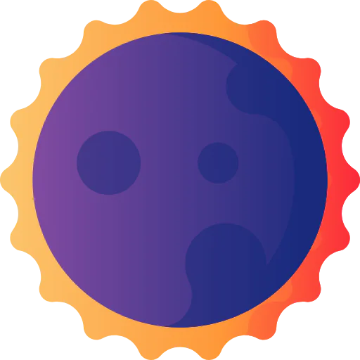 Total eclipse Ikona