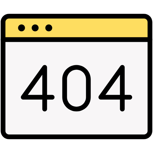 404 error icon