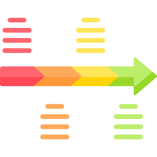 Arrow chart icon