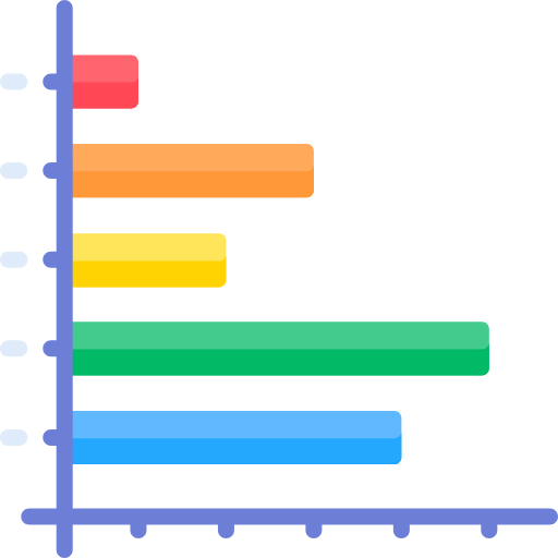 Bar chart ícone