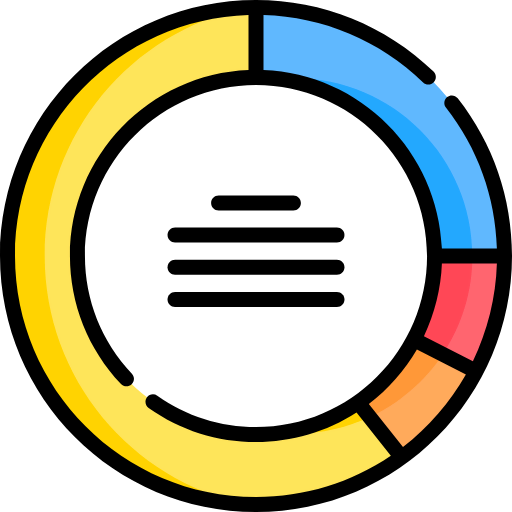 Pie chart Ikona