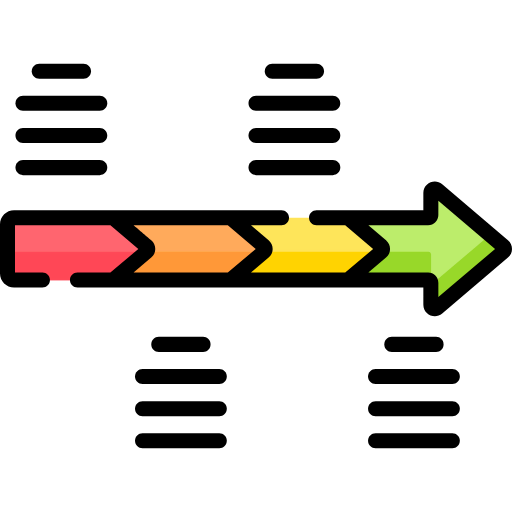 Arrow chart icon