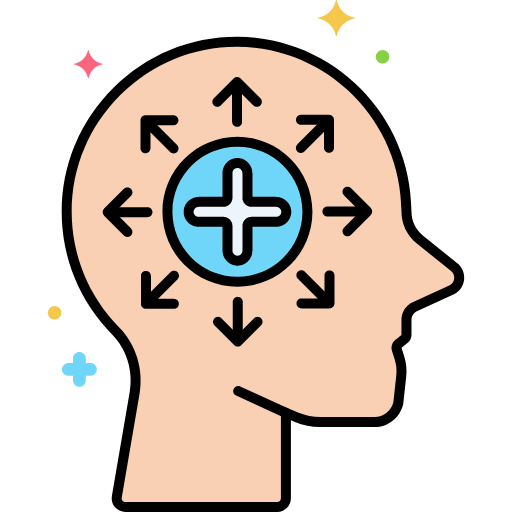 Positive thinking icon