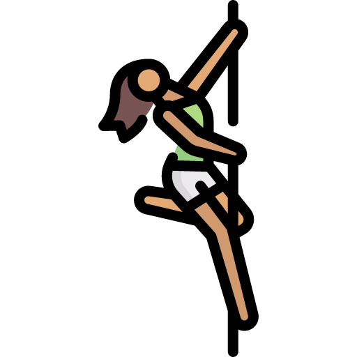 Pole dance icon