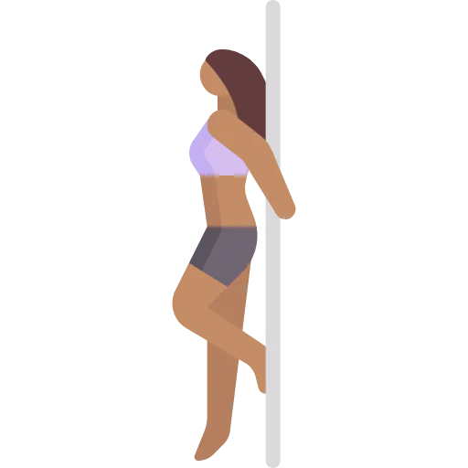 Pole dance icon