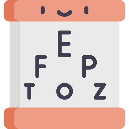 Eye test icon