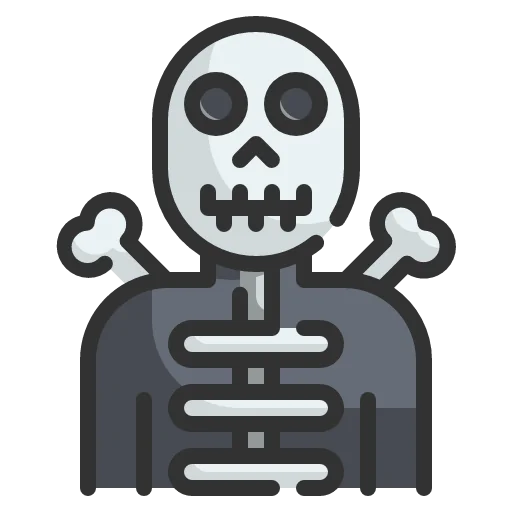Skeleton icon