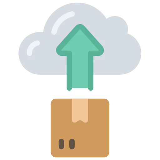 Cloud upload icon